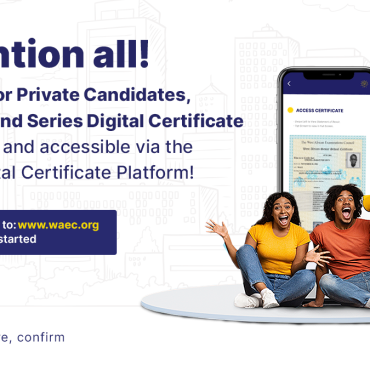 Wasce WAEC – Digital Certificate